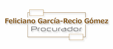 Feliciano García-Recio Gómez Procurador logo